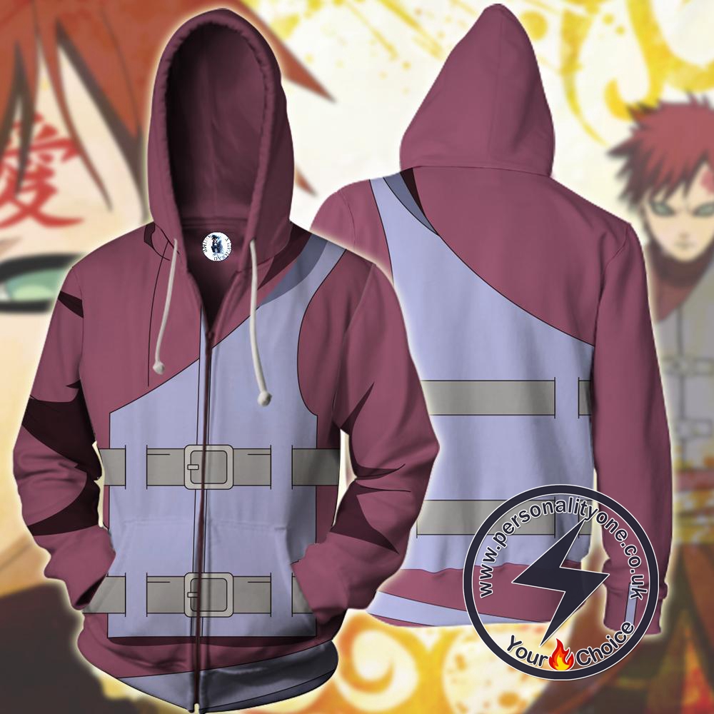 Naruto Hoodie - Gaara Jacket